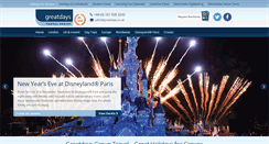 Desktop Screenshot of greatdays.co.uk